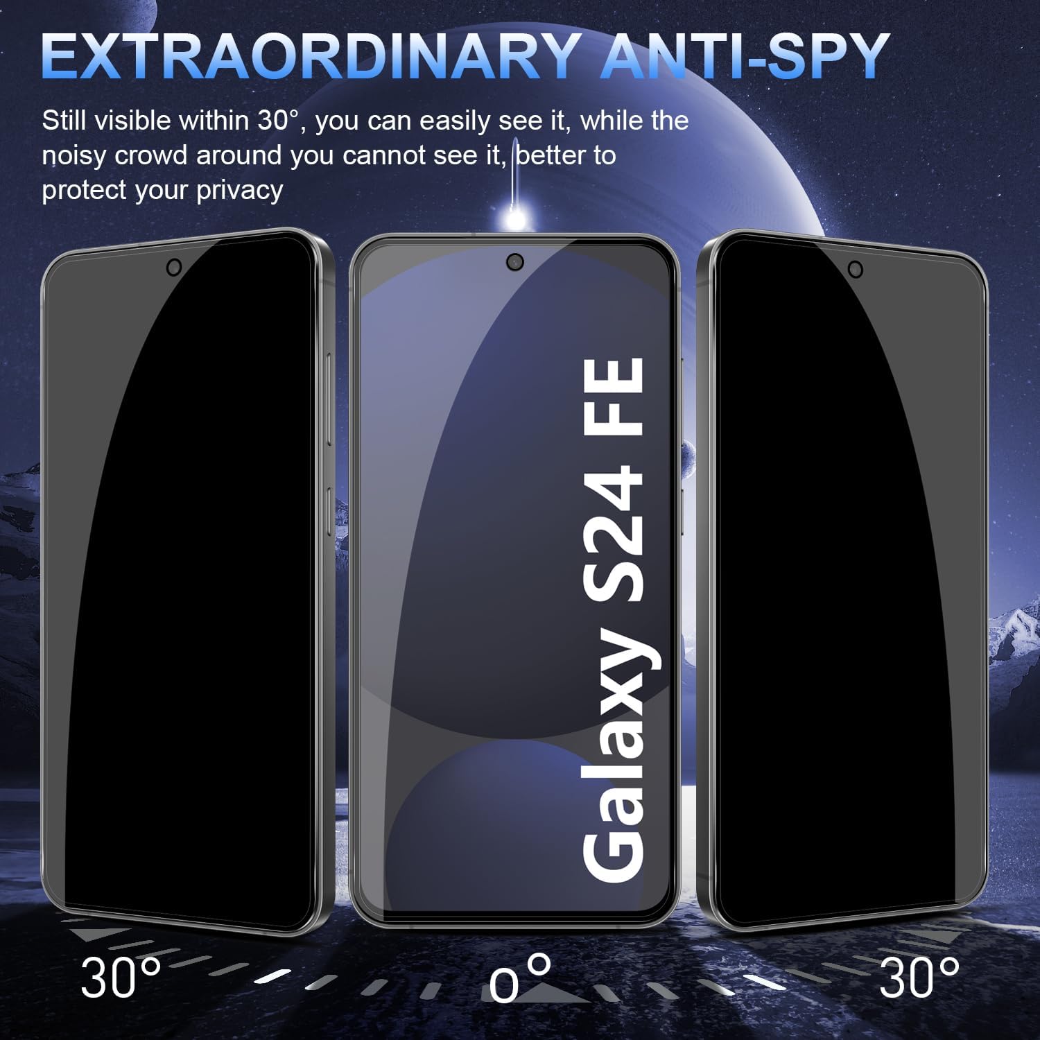 For Samsung Galaxy S24 FE Anti – Privacy Screen Filter recenzja i cena