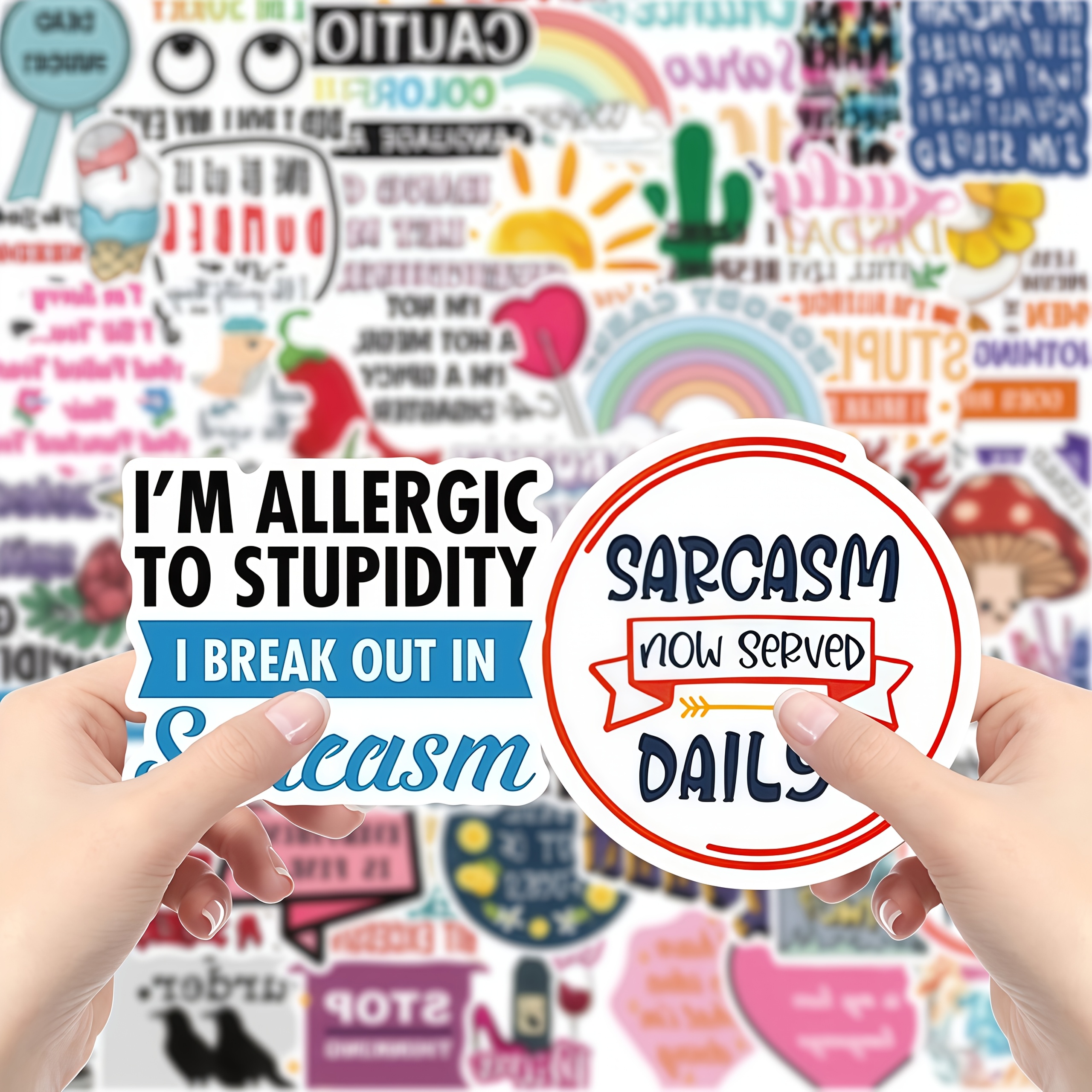 50 piece sticker set with sati – Laptop Accessories Gifts recenzja i cena