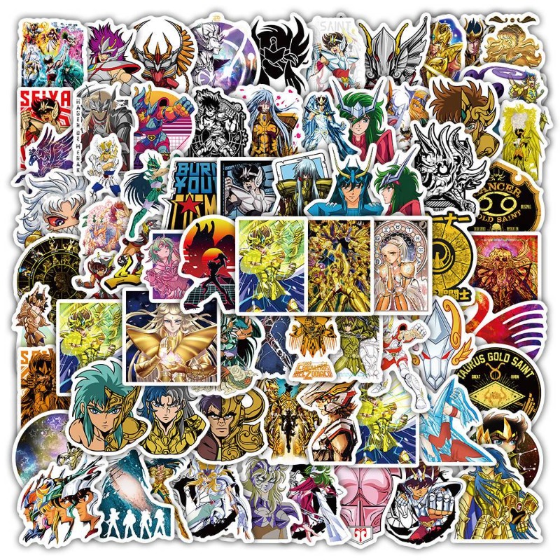 101Pcs Saint Seiya Anime Stick – Laptop Accessory recenzja i cena