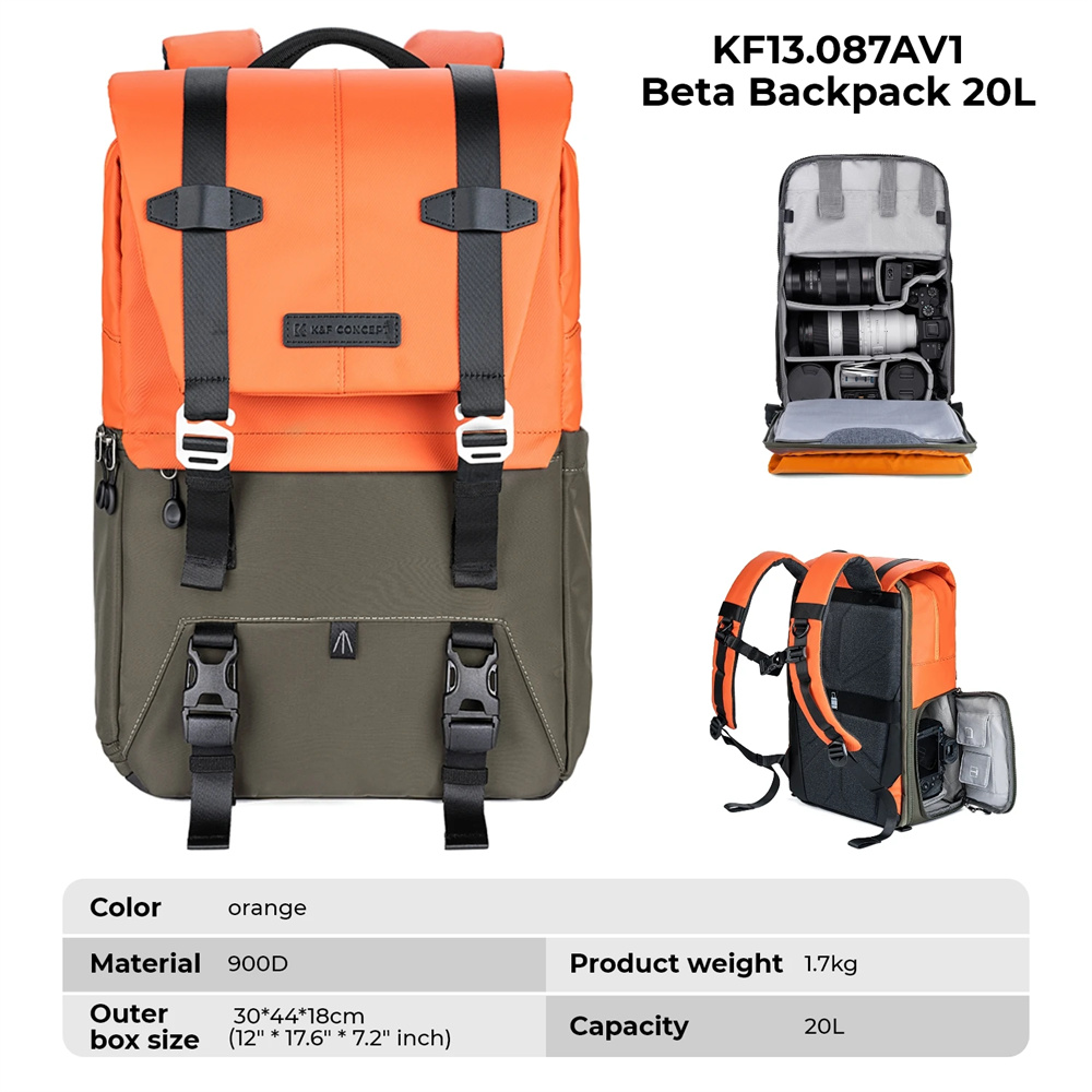 K&F CONCEPT Camera Backpack Tr – Laptop Accessories Case recenzja i cena