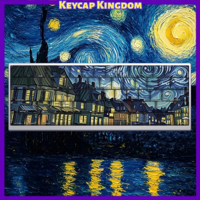Van Gogh Starry Sky Theme Keyc – Laptop Accessories Gifts recenzja i cena