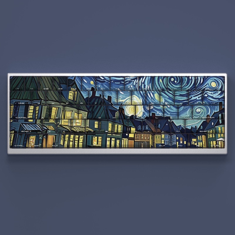 Van Gogh Starry Sky Theme Keyc – Laptop Accessories Gifts recenzja i cena