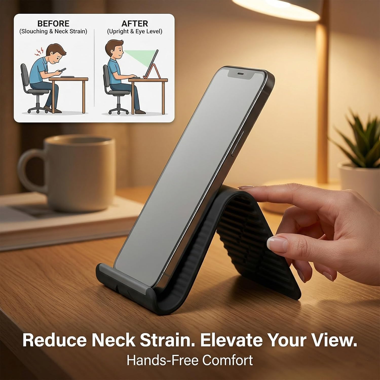 Lazy Portable Phone Stand Sili – Laptop Accessory recenzja i cena