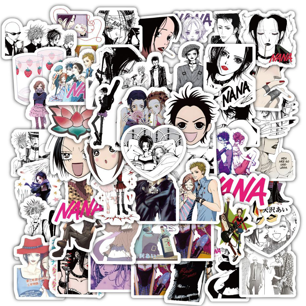 60PCS Anime NANA Stickers Cool – Laptop Accessories Gifts recenzja i cena