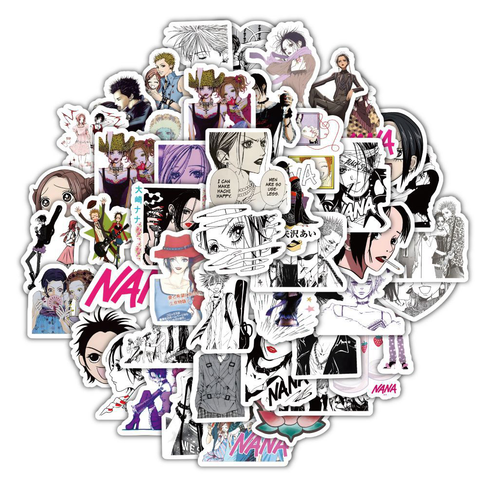 60PCS Anime NANA Stickers Cool – Laptop Accessories Gifts recenzja i cena