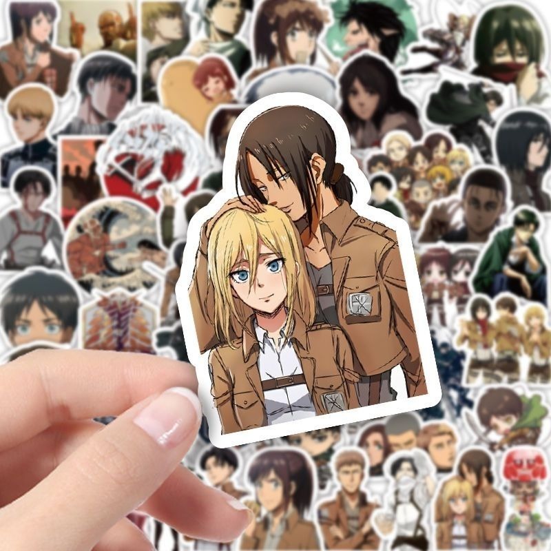 60Pcs Attack on Titan Anime St – Laptop Accessory recenzja i cena