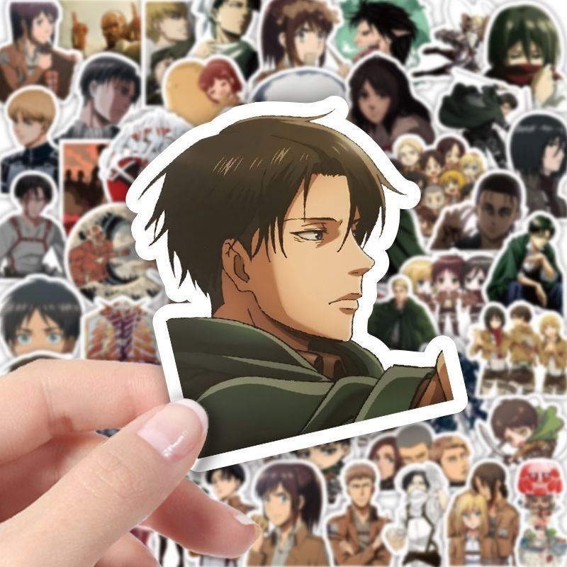 60Pcs Attack on Titan Anime St – Laptop Accessory recenzja i cena