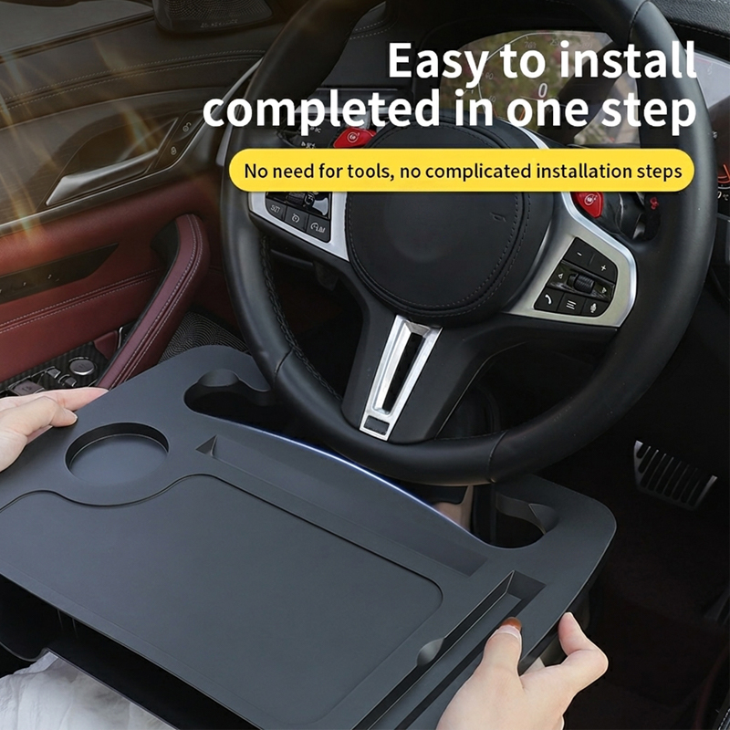 SEAMETAL Car Steering Wheel Ta – Laptop Accessories Holder recenzja i cena