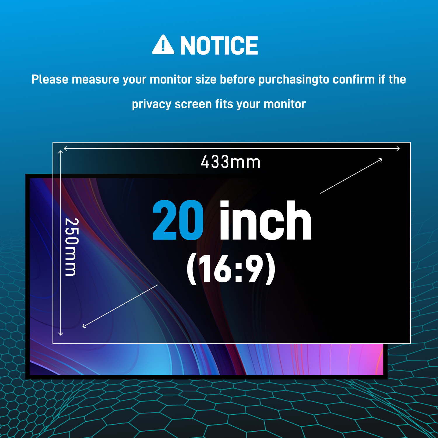 20 Inch Computer Privacy Scree – Privacy Screen Filter recenzja i cena