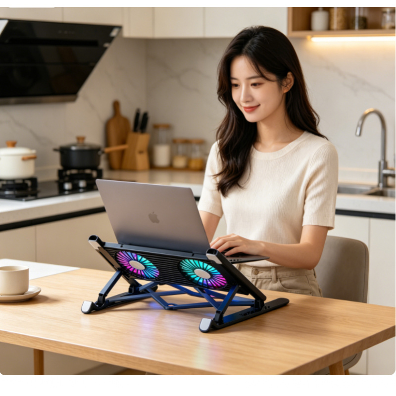 New Laptop Cooler Base Stand F – Laptop Accessories Holder recenzja i cena