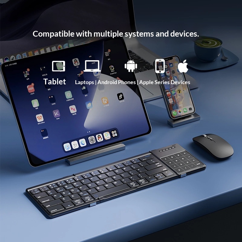 Mengzu Tri Fold Wireless Bluet – Laptop Accessories Holder recenzja i cena