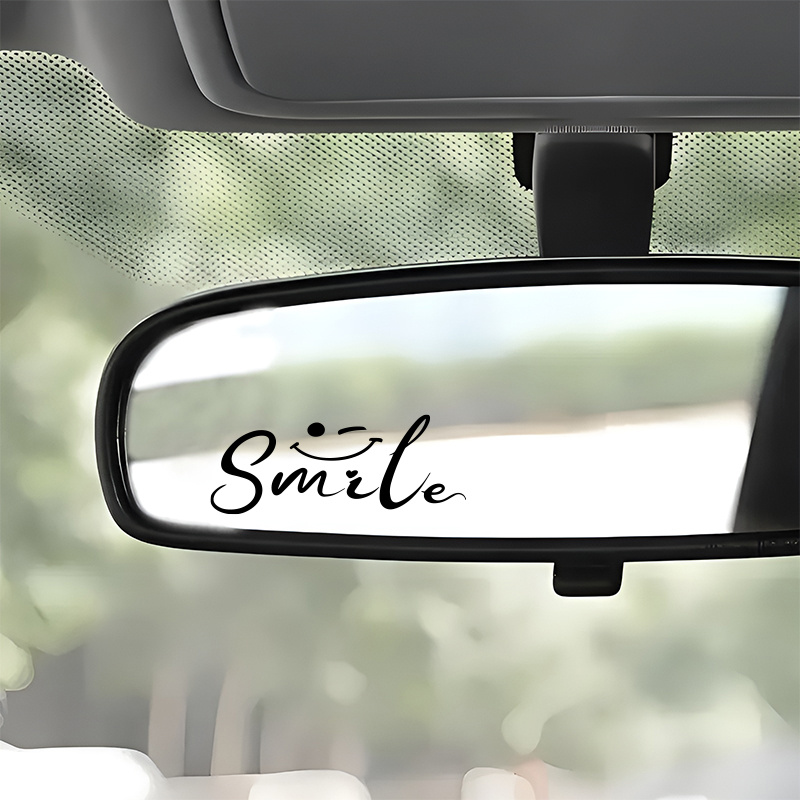 Smiley Face Mirror Sticker Glo – Laptop Accessories Gifts recenzja i cena