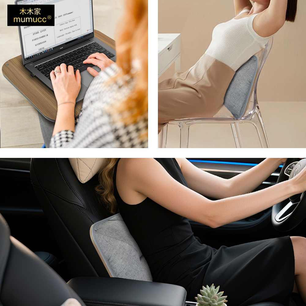 Mumucc's Laptop Desk With Lumb – Laptop Ergonomic Accessories recenzja i cena