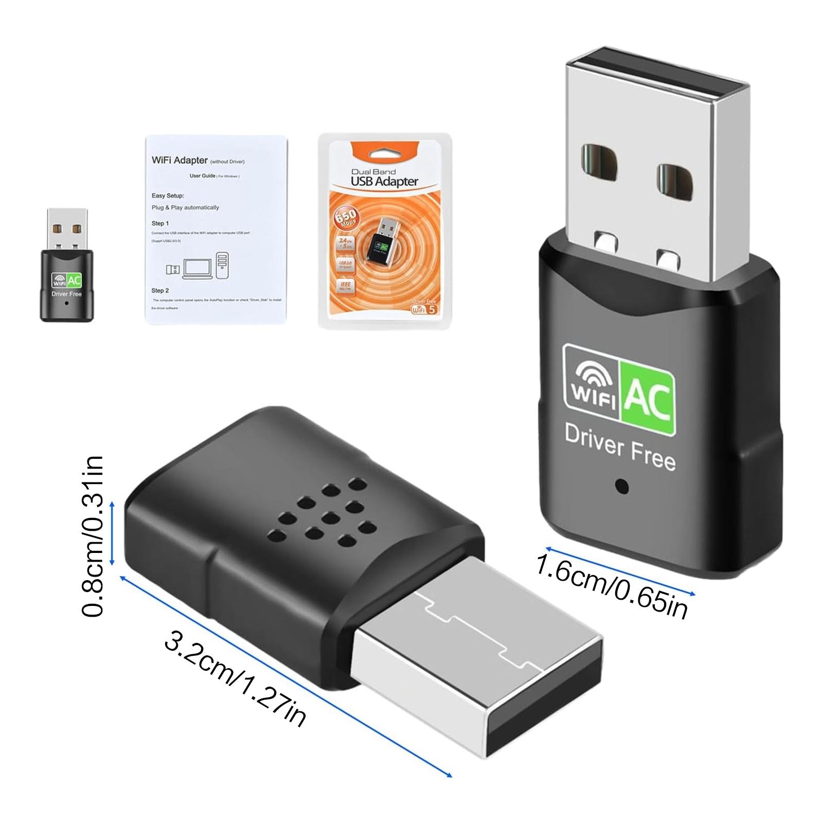 AC600 USB WiFi Adapter, Dual B – Laptop Ergonomic Accessories recenzja i cena