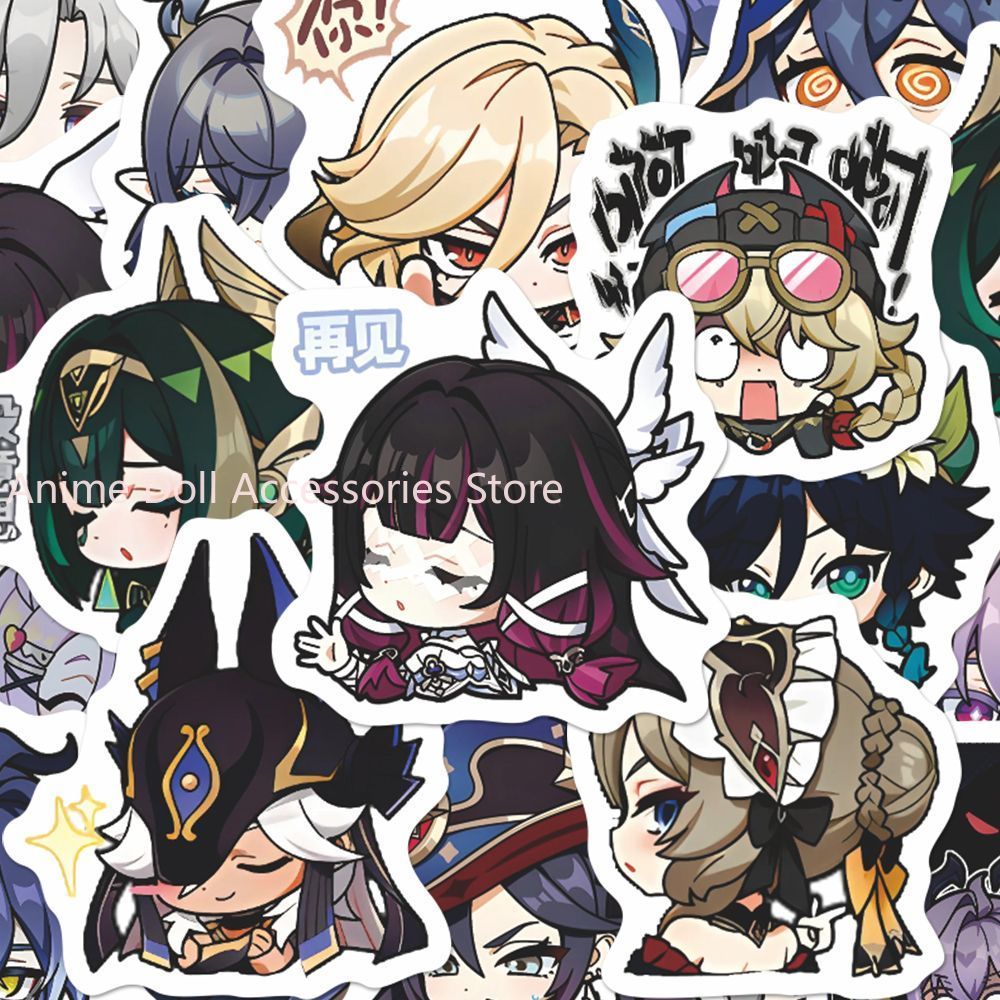64PCS Genshin Impact Moon Maid – Laptop Accessory recenzja i cena