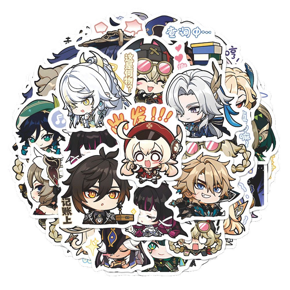 64PCS Genshin Impact Moon Maid – Laptop Accessory recenzja i cena