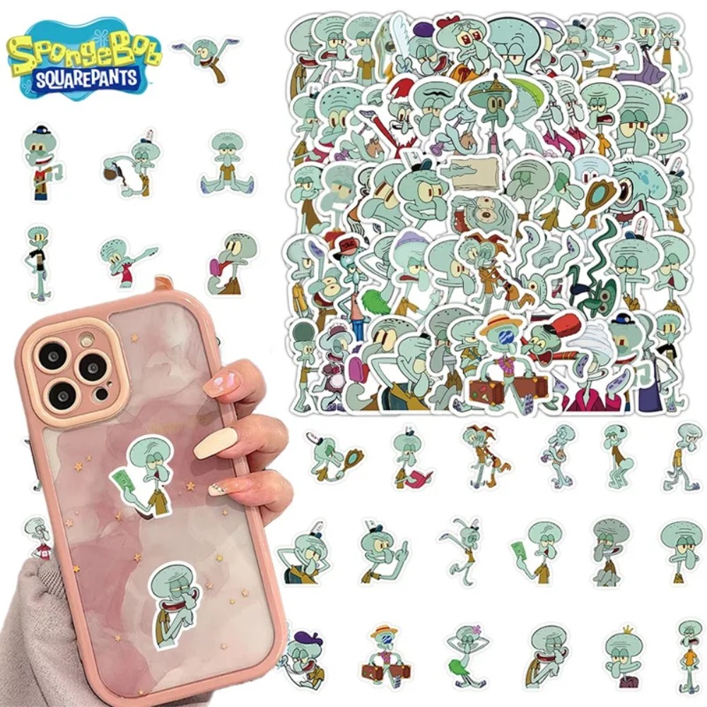 60Pcs SpongeBob Squidward Tent – Laptop Accessories Case recenzja i cena