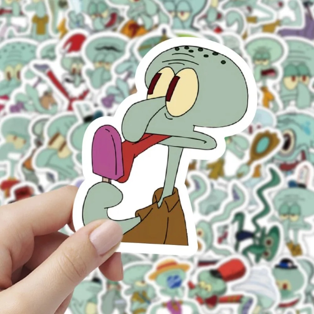 60Pcs SpongeBob Squidward Tent – Laptop Accessories Case recenzja i cena