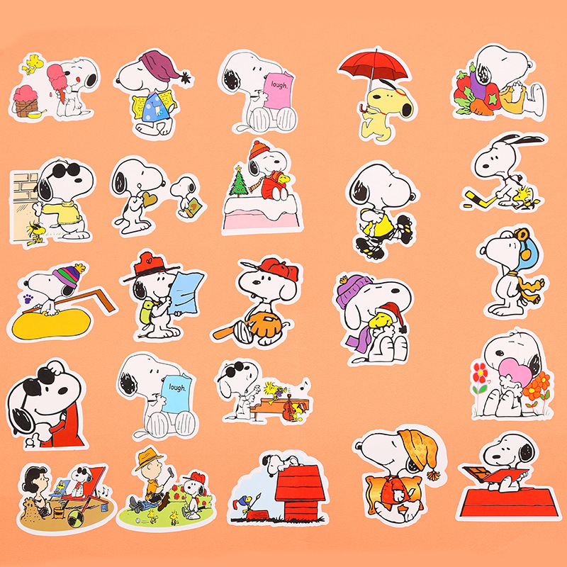 50pcs Kawaii Cartoon Snoopy St – Laptop Accessories Gifts recenzja i cena