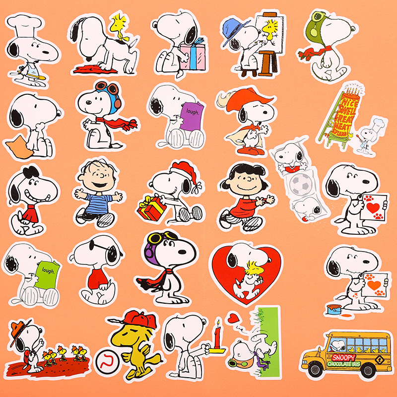 50pcs Kawaii Cartoon Snoopy St – Laptop Accessories Gifts recenzja i cena